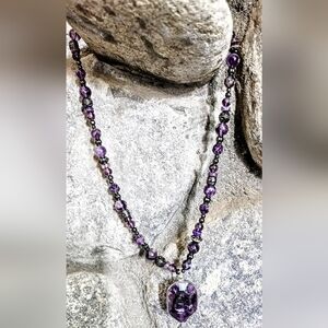 Amethyst necklace